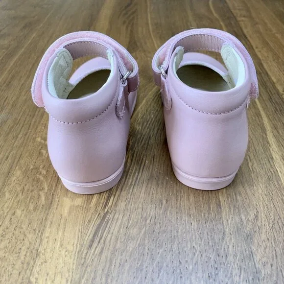 DPAM Pink Mary Jane Shoes Girls 7 23 Classic Ankle Boots NEW European Shoe NIB - Picture 6 of 8